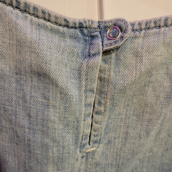 🎀Clearance🎀 NWT JBRAND DENIM embroidered top - Picture 10 of 15